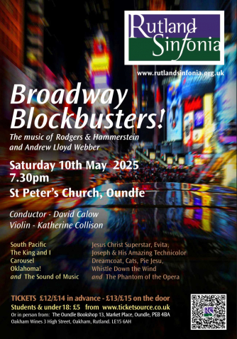 Rutland Sinfonia Concert poster