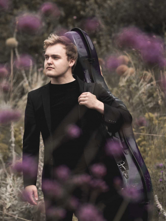 Maxim Calver (cello). Photo credit: Matthew Johnson