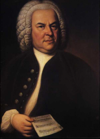 Johann Sebastian Bach by Haussmann (1748)
