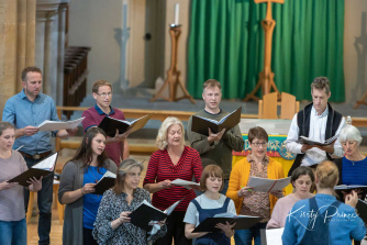 Abbeydale Singers in rehearsal