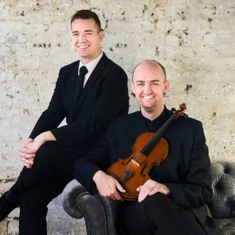 Daniel Lebhardt – piano. Benjamin Baker – violin