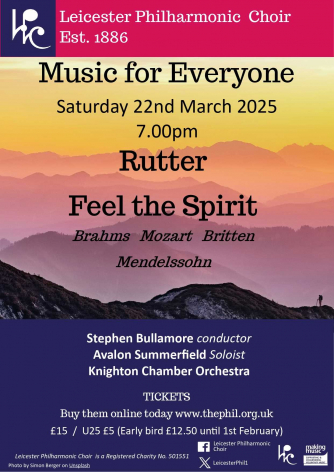 Leicester Philharmonic Choir - Music for All