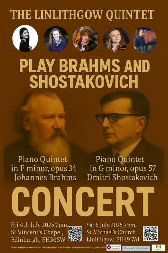 The Linlithgow Quintet plays Brahms and Shostakovich
