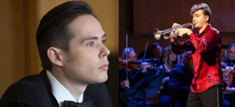 Rustam Khanmurzin – piano. Sasha Canter – trumpet