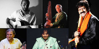 Raga Unison at Edinburgh: Wind, Drums and Strings, a double-bill Indian classical and fusion concert at The Assembly Rooms, Edinburgh.