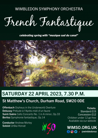 WSO 22 April 2023 - "French Fantastique"