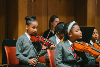 In Harmony Young Violinists with Madeleine Mitchell