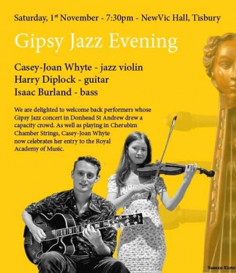 Manouche jazz in the style of Grappelli & Reinhardt