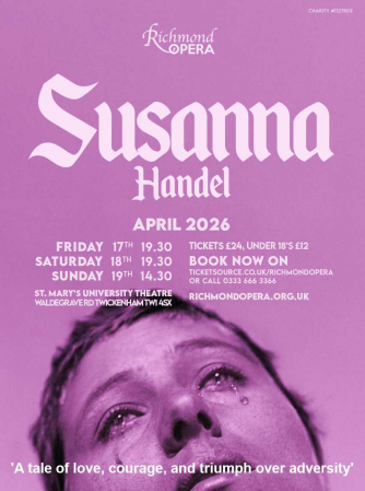 Richmond Opera presents Handel’s Susanna