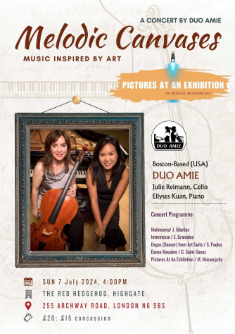 Duo Amie: Melodic Canvases