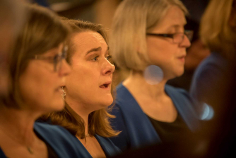 Oxford Pro Musica Singers in Exeter College chapel