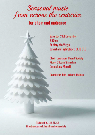 Christmas with Lewisham Choral Society
