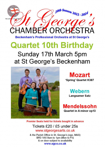 SGCO Quartet at 10