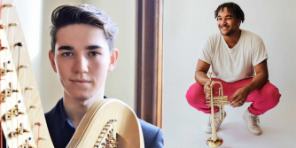 Aaron Akugbo and Milo Harper