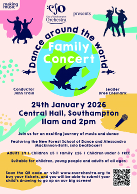 Family Concert: Dance Around the World - City of Southampton Orchestra