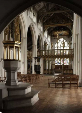St Cyprian’s church interior
