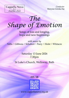 Cappella Nova: The Shape of Emotion