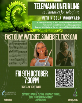 12 Fantasies for Solo Flute with Nicola Woodward
