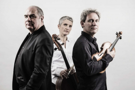 Philippe Cassard piano; Anne Gastinel cello; David Grimal violin