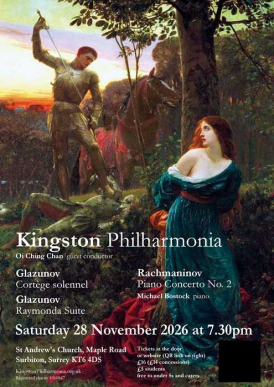 KPO Autumn 2026 concert poster