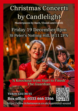 Four Sparkling baroque concerti by candlelight