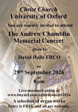 2026 Andrew Chamblin Memorial Concert