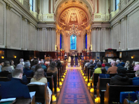 Stunning candlelit concert at St Mary le Strand - the Jewel in The Strand