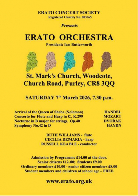 Erato Orchestra Concert - March 2026