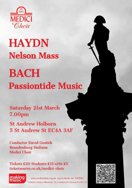 Haydn Nelson Mass and Bach Passiontide Music