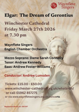 Dream of Gerontius flyer