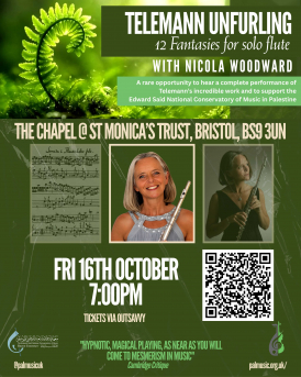 12 Fantasies for Solo Flute with Nicola Woodward