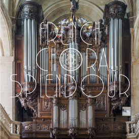 Image of a French church organ