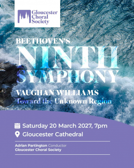 Gloucester Choral Society presents Beethoven symphony no. 9