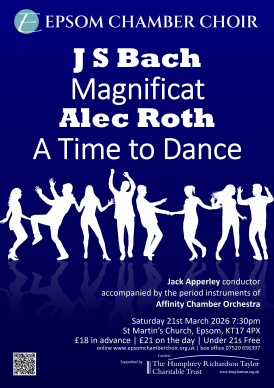 Bach Magnificat and Roth A Time to Dance