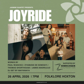 Jasmine Quartet presents: Joyride