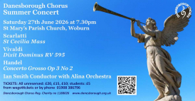 Danesborough Chorus Summer Concert