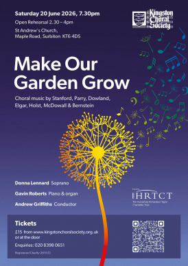 KCS Summer Concert 2026 Poster